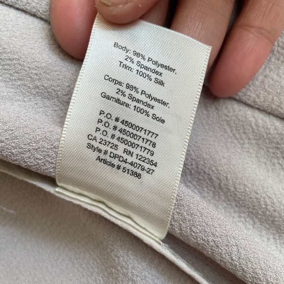 ARITZIA Wilfred Size 4 Chevalier Open Front Jacket Blazer Gray Crepe Lightweight - Picture 5 of 9